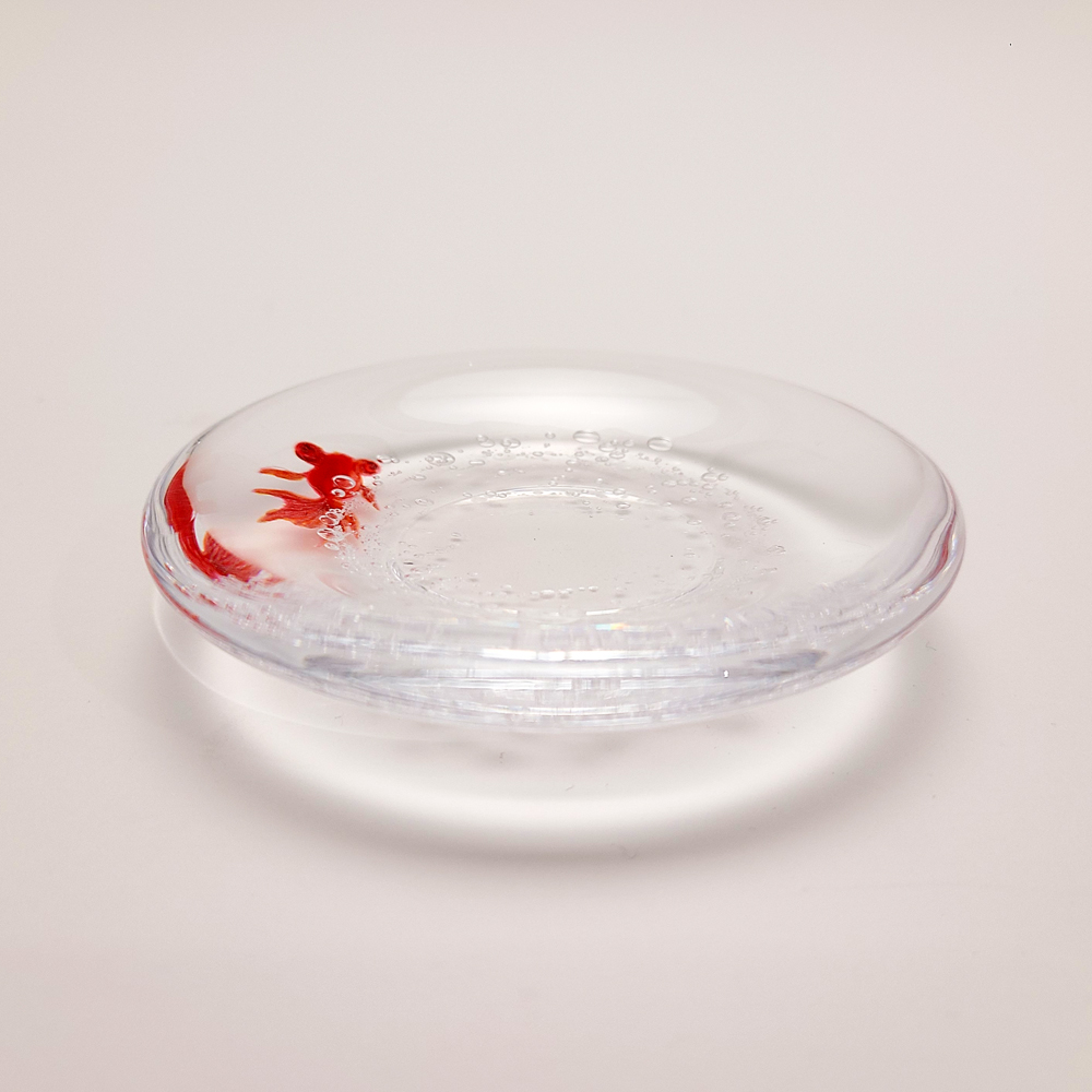 豆池皿／金魚 | CLASS GLASS
